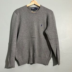 Gray Polo Ralph Lauren Sweater (Men’s S)
